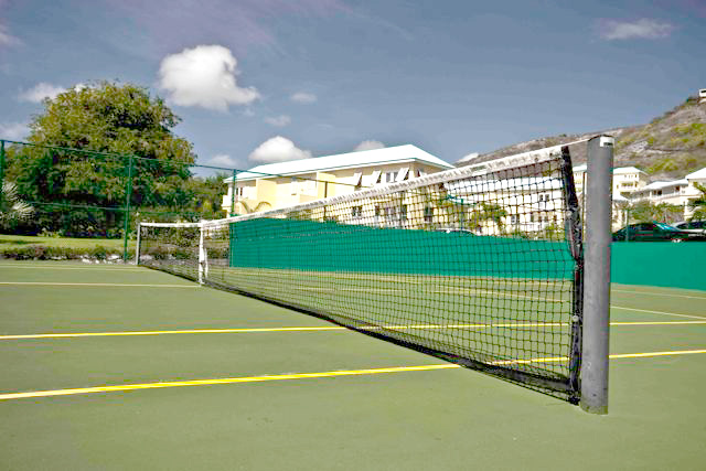 Tennis Court at Calypso Bay Resorts, St. Kitts